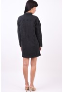 Rochie Pieces Pcsaga Short Grey Denim